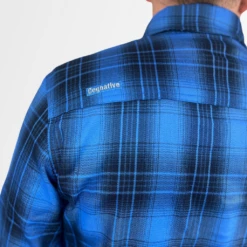 Men's Technical Mountain Bike Flannel - (Blue) -Cognativemtb Shop 20 cbce9ad9 53b2 4762 be9f d457fbe9fb80