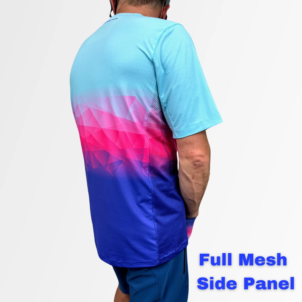 Men's Fracture Ion Pro MTB Jersey (Short Sleeve) *NEW UPDATED FIT* 3 Men's Fracture Ion Pro MTB Jersey (Short Sleeve) *NEW UPDATED FIT* - Image 3