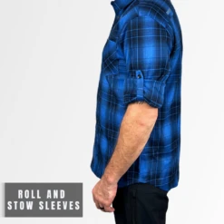 Men's Technical Mountain Bike Flannel - (Blue) -Cognativemtb Shop 30 15a98a1b b44d 4568 9b66 3df5b9e93eb5