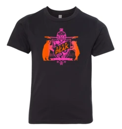Youth Neon Berm Peak Shirt (Black)