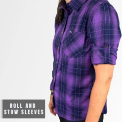 Women's Technical Mountain Bike Flannel - (Purple) -Cognativemtb Shop 34 c0d6a1cf b420 4716 97d5 f391fd718059