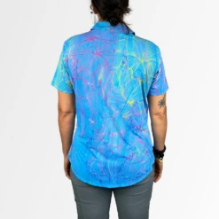 Women's Catalyst Mountain Bike Button-Down Shirt | Dropical Oil Slick -Cognativemtb Shop 35 b5e2f222 5a37 4c9f 89f5 414bd4637e5a