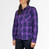 Women's Technical Mountain Bike Flannel - (Purple)