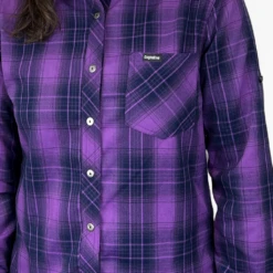 Women's Technical Mountain Bike Flannel - (Purple) -Cognativemtb Shop 38 79cb9555 2936 4753 833b 196cfe82d55f