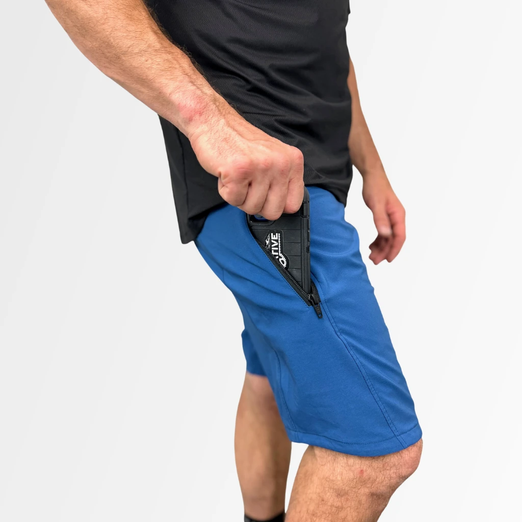 Men's Guide Trail MTB Shorts (Indigo Blue) 6 Men's Guide Trail MTB Shorts (Indigo Blue) - Image 6