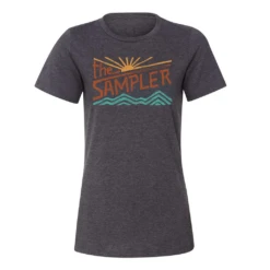 The Singletrack Sampler Women's Shirt (Heather Charcoal)