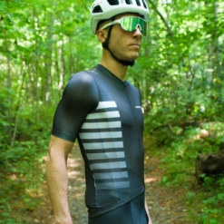 Men's Endurance Race Cycling Jersey (Gradient Black) -Cognativemtb Shop 67