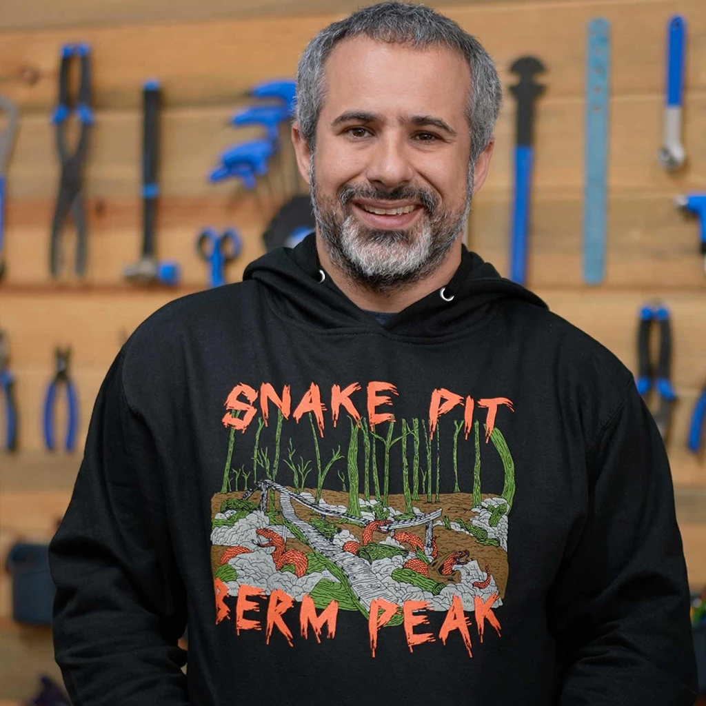 Snake Pit - Berm Peak Unisex Hoodie (Black) 2 Snake Pit - Berm Peak Unisex Hoodie (Black) - Image 2