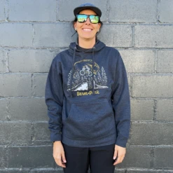 E.T. - Berm Peak Unisex Adult Hoodie (Heather Navy) -Cognativemtb Shop AdultHoodieWomen sPhoto