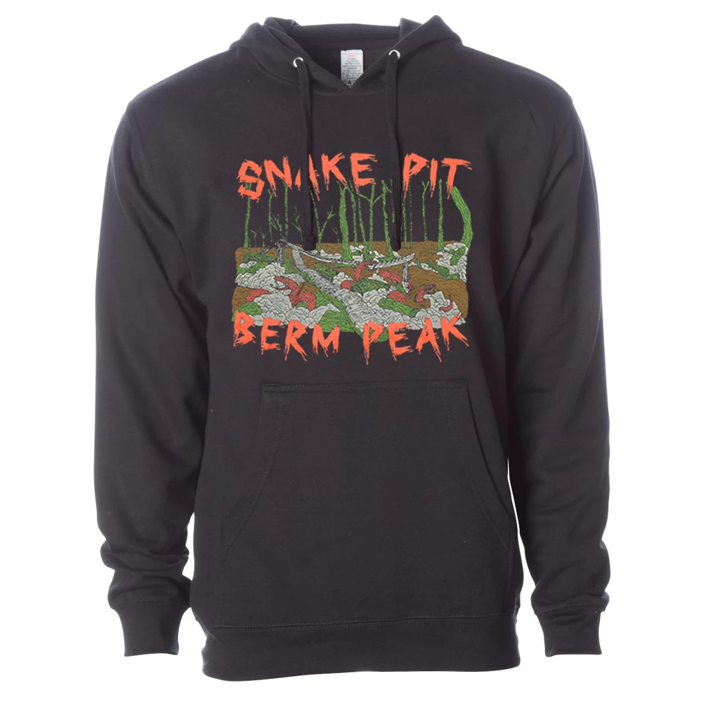Snake Pit - Berm Peak Unisex Hoodie (Black) 1 Snake Pit - Berm Peak Unisex Hoodie (Black)