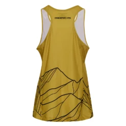 Women's Tech Tank Top Jersey - Range (Antique Gold) -Cognativemtb Shop BackEdited 98532d99 9b69 4305 9e4a f55aef32602e