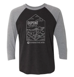 DuPont State Forest - Unisex 3/4 Sleeve Raglan