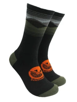 Jump Off Rock Wool Sock (Black/Army)