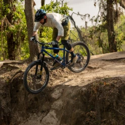 Men's 3/4 Sleeve Tech Air MTB Jersey - (Trees - Drab) -Cognativemtb Shop Drab5