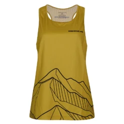 Women's Tech Tank Top Jersey - Range (Antique Gold)