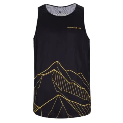 Men's Tech Tank Top Jersey - Range (Black)