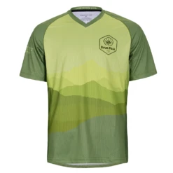 Berm Park Men's Short Sleeve Versatech MTB Jersey