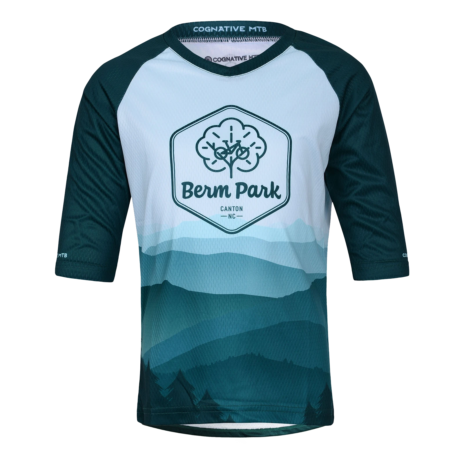 Youth 3/4 Sleeve Tech 2.0 MTB Jersey (Berm Park) 1 Youth 3/4 Sleeve Tech 2.0 MTB Jersey (Berm Park)