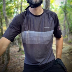 Men's SummitAir Mesh MTB Jersey (Black Horizon) *NEW UPDATED FIT* -Cognativemtb Shop Grey1