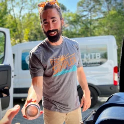 The Singletrack Sampler Men's Shirt (2 Color Options) 9 The Singletrack Sampler Men's Shirt (2 Color Options) -Cognativemtb Shop Gunmetal1