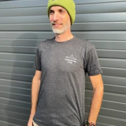 Men's Ride Bikes Build Community Shirt (2 Color Options) 9 Men's Ride Bikes Build Community Shirt (2 Color Options) -Cognativemtb Shop HeatherCharcoal1