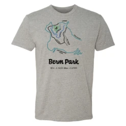 Berm Park Map Shirt (Heather Grey)