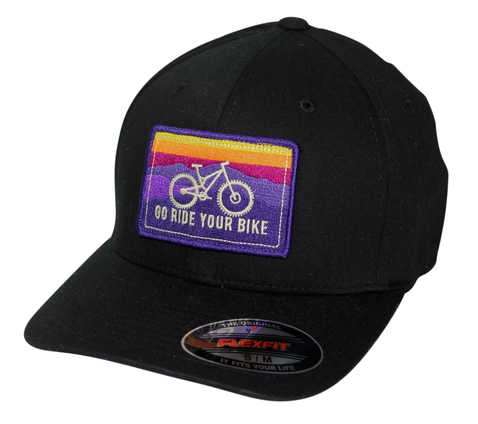 GO RIDE YOUR BIKE - FLEXFIT HAT (3 OPTIONS) 1 GO RIDE YOUR BIKE - FLEXFIT HAT (3 OPTIONS)