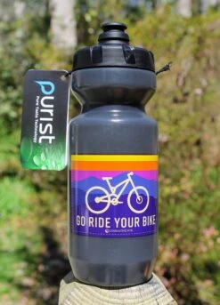 Specialized Go Ride Your Bike Purist Mountain Bike Water Bottle 22oz (6 Color Options)