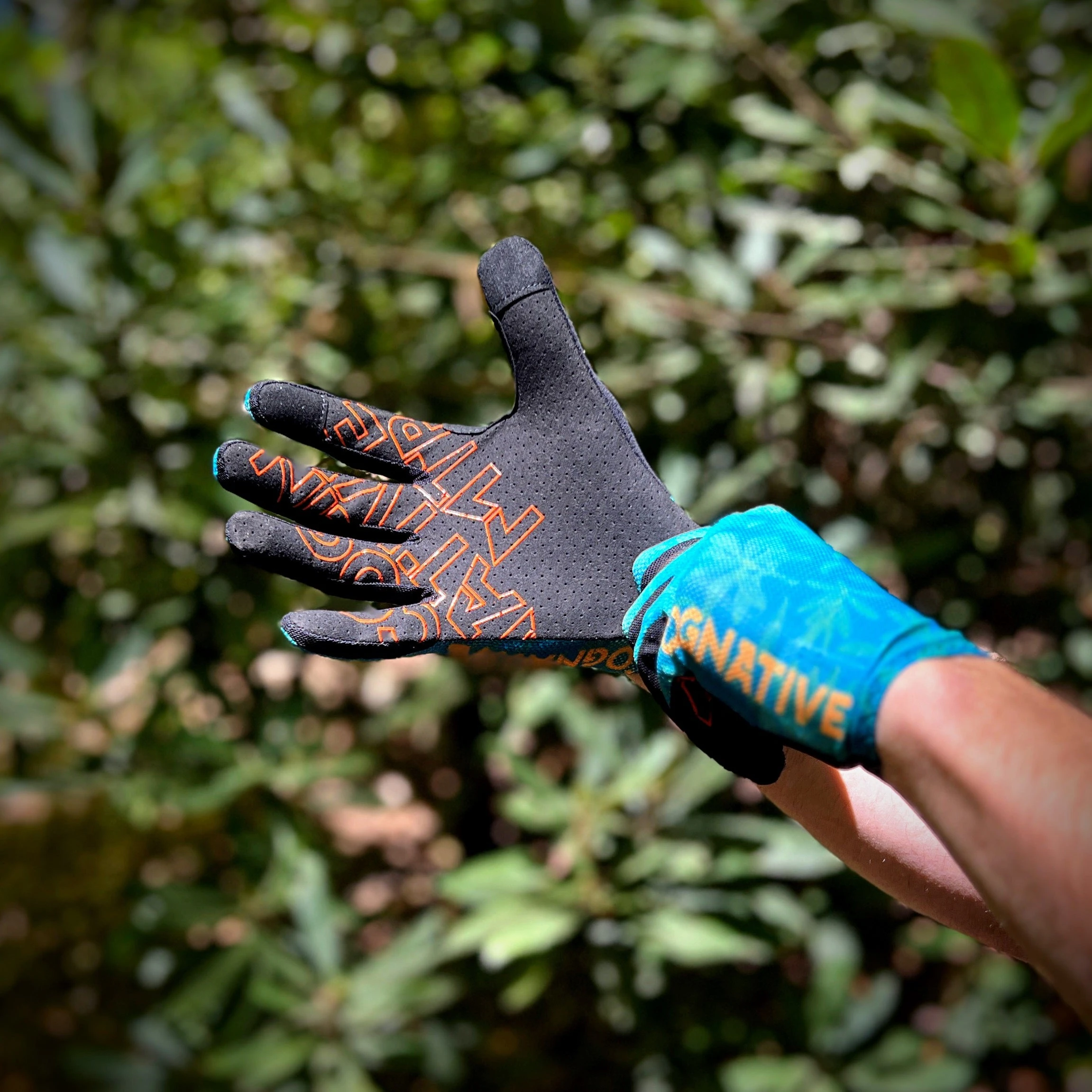 Summer Mountain Bike Glove | Rhodo Teal 3 Summer Mountain Bike Glove | Rhodo Teal - Image 3