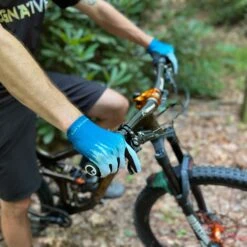 Summer Mountain Bike Glove | Teal Trees -Cognativemtb Shop IMG 3549