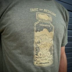 Take Your Medicine Men's Shirt (2 Color Options) -Cognativemtb Shop IMG 6179