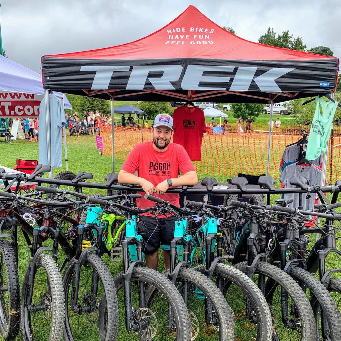 GO RIDE YOUR BIKE - MESH BACK TRUCKER HAT (HEATHER GREY) 2 GO RIDE YOUR BIKE - MESH BACK TRUCKER HAT (HEATHER GREY) - Image 2