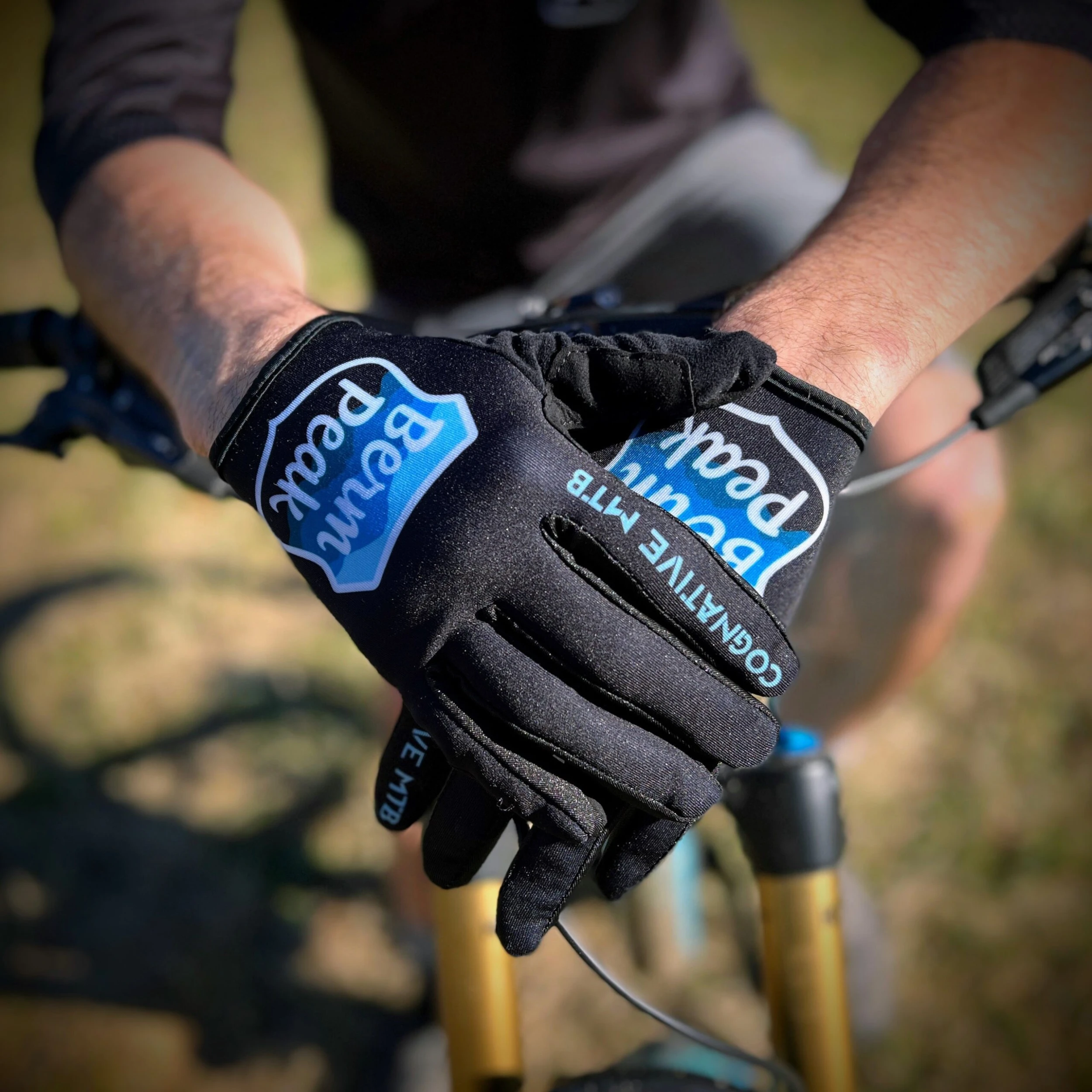 Kids Mountain Bike Glove | Berm Peak Blue Ridge 2 Kids Mountain Bike Glove | Berm Peak Blue Ridge - Image 2