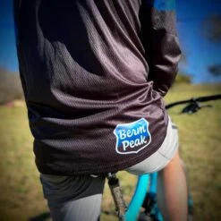 Men's Berm Peak 3/4 Sleeve Tech 2.0 Jersey (Blue Ridge) *NEW UPDATED FIT* -Cognativemtb Shop IMG 9183