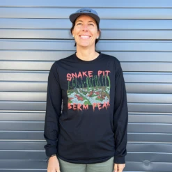 Snake Pit - Berm Peak Unisex Long Sleeve Shirt (Black) -Cognativemtb Shop LS1 f29323c5 eaee 4f2f b807 6a8155d6246a