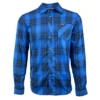 Men's Technical Mountain Bike Flannel - (Blue)