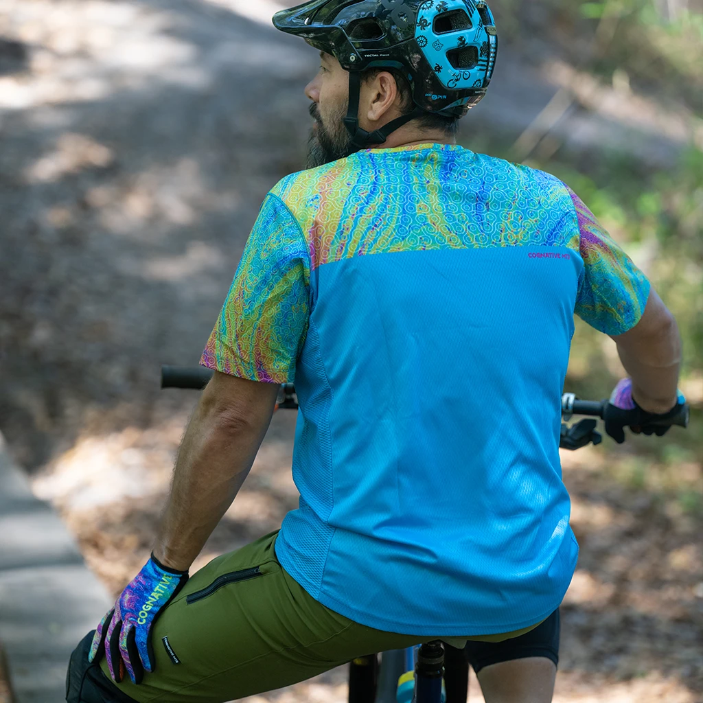 Men's Short Sleeve VersaTech™ MTB Jersey (Oil Slick) *NEW UPDATED FIT* 5 Men's Short Sleeve VersaTech™ MTB Jersey (Oil Slick) *NEW UPDATED FIT* - Image 5