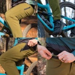 Men's Guide Trail MTB Pants | Moss | -Cognativemtb Shop MossCollage