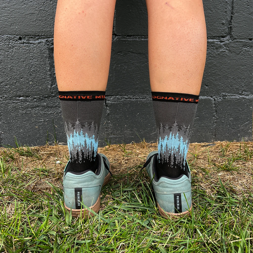 SockGuy Standard Issue MTB Tech Sock - Trees (OG) 4 SockGuy Standard Issue MTB Tech Sock - Trees (OG) - Image 4