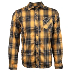 Men's Technical Mountain Bike Flannel - (Orange)