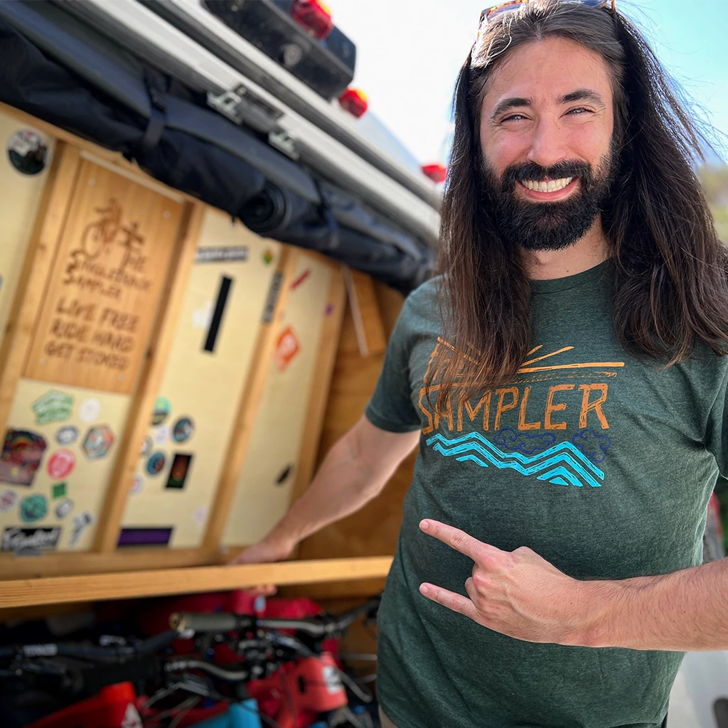 The Singletrack Sampler Men's Shirt (2 Color Options) 3 The Singletrack Sampler Men's Shirt (2 Color Options) - Image 3