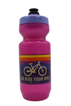 Specialized Go Ride Your Bike Purist Mountain Bike Water Bottle 22oz (6 Color Options) -Cognativemtb Shop Pink