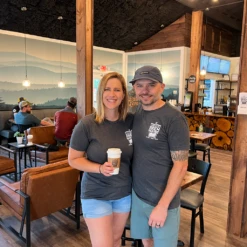 Cognative Brew House - Logo Shirt (Heather Charcoal) -Cognativemtb Shop ShirtFrontEdited