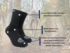 DeFeet The Corporate Standard Issue Tech Sock (Padded) 6 DeFeet The Corporate Standard Issue Tech Sock (Padded) -Cognativemtb Shop SockFEATURESCorp