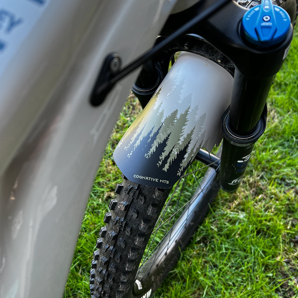 MTB Mudguard - Trees "Drab" 2 MTB Mudguard - Trees "Drab" - Image 2