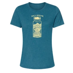 Take Your Medicine Women's Shirt (Heather Teal)