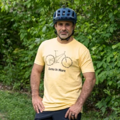 Hardtail Less Is More - Men's Shirt (2 Color Options) -Cognativemtb Shop bananacreamedited 1 3bfcf74c 2d95 49d5 b2fe b57df4b40ba2