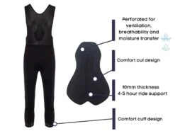 Men's Standard Issue Endurance 3/4 Bibs -Cognativemtb Shop mensshort 3