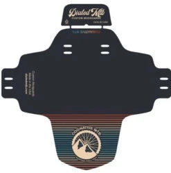 MTB Mudguard -Retro (Pinstripe)